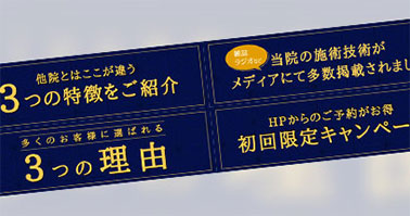 ラグジュアリー見出し